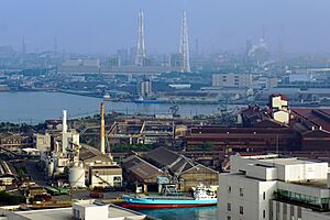140721 Yawata Steel Works from RRH Kitakyushu Japan01s3