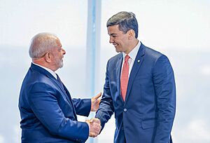 16.05.2023 - Encontro com Presidente eleito da República do Paraguai, Santiago Peña (52903463695)