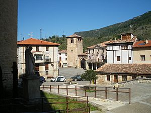 The town of Oña