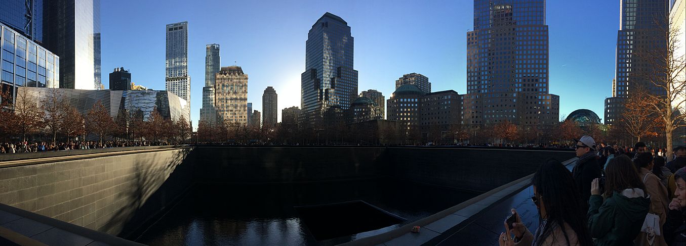 27.12.2016 North Tower 911 Memorial Panorama