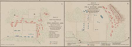 ATLAS OR BATTLE OF PEA RIDGE