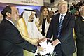 Abdel Fattah el-Sisi, King Salman of Saudi Arabia, Melania Trump, and Donald Trump, May 2017