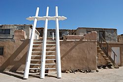 Acoma Pueblo - Wooden Ladders