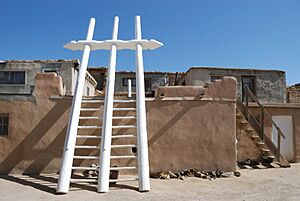 Acoma Pueblo - Wooden Ladders