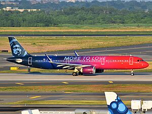 Alaska Airlines Airbus A321-253N N927VA departing JFK Airport