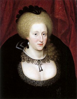 Anne of Denmark in mourning