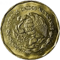 Banco de México B 20 centavos obverse