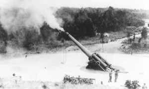 Battery Kingman firing near Sandy Hook 1919 .png