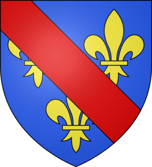 Blason duche fr Bourbon (moderne)