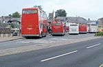 Busy Sunday morning in Brecon bus station - geograph.org.uk - 2433217.jpg