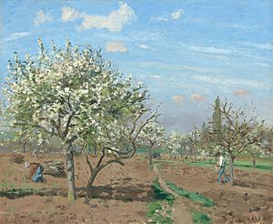 Camille Pissarro, Le verger (The Orchard), 1872