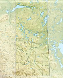 Garson Lake is located in Saskatchewan
