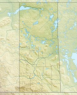 Location of Reindeer Lake in Saskatchewan