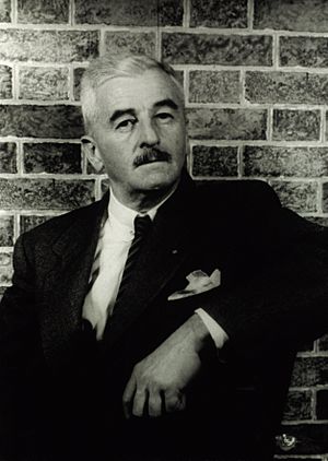 Faulkner in 1954, photographed by Carl Van Vechten