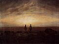 Caspar David Friedrich - Two Men by the Sea - WGA8249