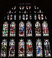 Choir clerestory window, Sherborne Abbey 01
