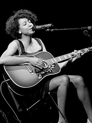 Corinne Bailey Rae B&W