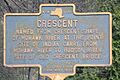 Crescent, NY marker