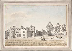 Denn Place (Denne Park) by Samuel Hieronymus Grimm 1788