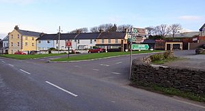 The village centre