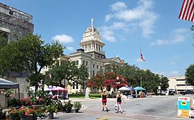 Downtown Belton near Bell County Courthouse