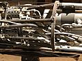 Dr. Goddard Series L-C rocket 1939 springs attached to swivel rocket mount