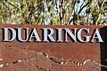 Duaringa sign October 2019