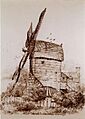 Dulwich-Windmill-by-David-Cox-1814