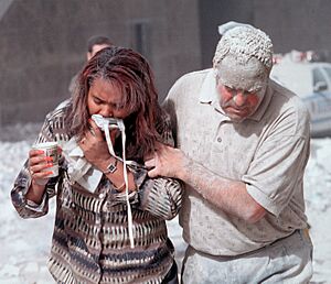 Dust covered 911 victims