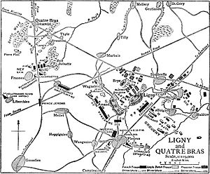 EB1911-28-0376-a-Waterloo Campaign, Map II