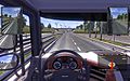Euro Truck Simulator 2 driver view screenshot
