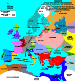 Europe in 1470