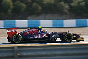 F1 2012 Jerez test - Toro Rosso 3