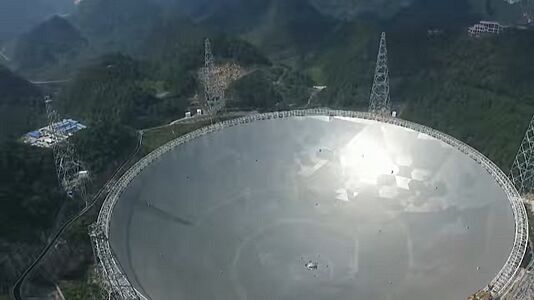 FAST Radio Telescope (captured from video)