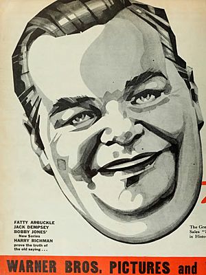 Fatty Arbuckle art - The Film Daily, Jul-Dec 1932 (page 820 crop)