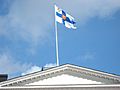 Finnish presidential standard Palace