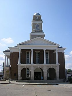 Garrard County courthouse in Lancaster