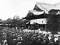 German Navy personnel visit to the Yasukuni Shrine in 1930s