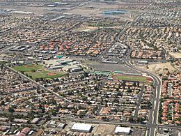 Aerial view of Henderson