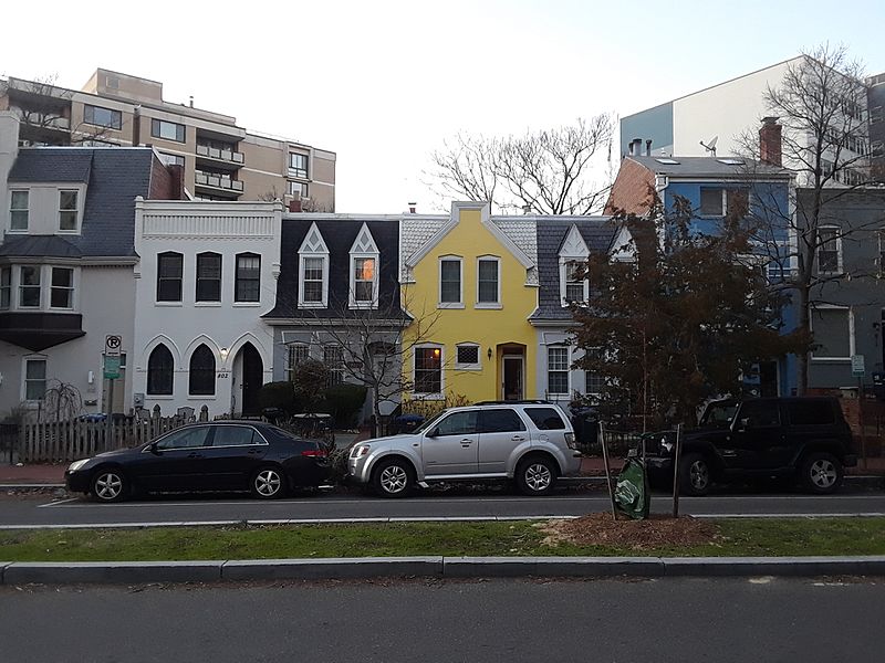 Image Historic Rowhouses in Foggy Bottom, Washington DC