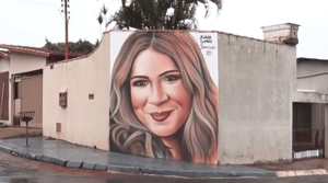 Homenagem Marília Mendonça em Muro