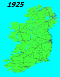Ireland's Rail Network 1925-75
