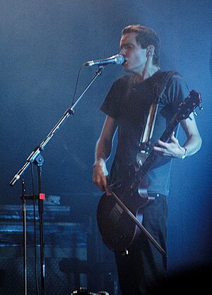 Jón Þór Birgisson at the Roskilde Festival in 2006