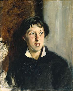 Portrait of Violet Paget by John Singer Sargent