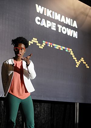 Joy Buolamwini - Wikimania 2018 02