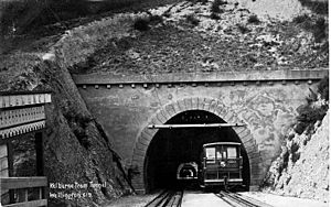 Kelburne Tram Tunnel 1910
