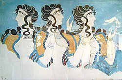Knossos fresco women
