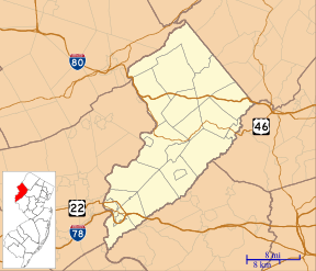 Baldpate Mountain is located in Warren County, New Jersey
