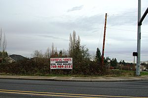 Location of former store in Hazeldale, 2010