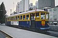 MUNI 130 at the Transbay Terminal in San Francisco, CA in October 1985 (32713992525)